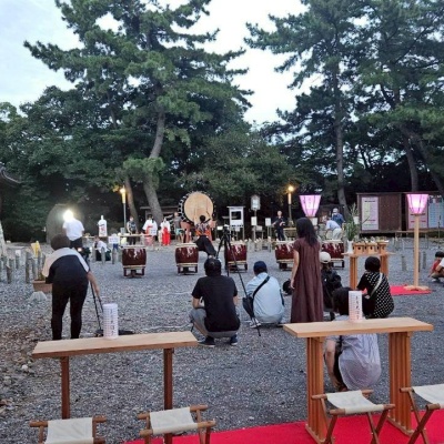 愛知県知多郡武豊町の武雄神社の9月の秋祭り「名月祭」